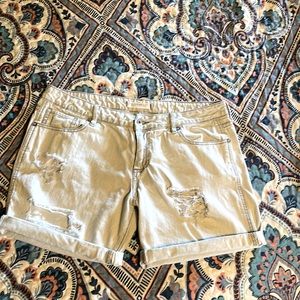 Bullhead Women’s Rolled Cuff Jean Shorts - Size 11